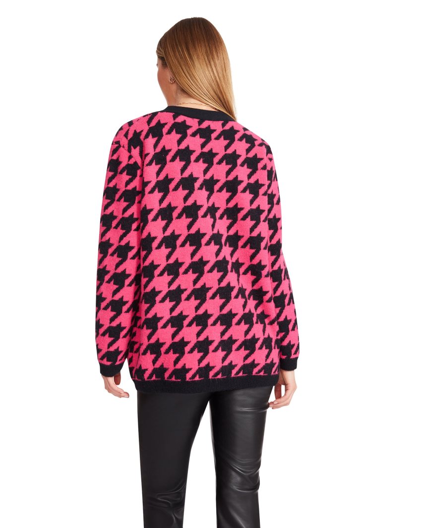 Pink Steve Madden Marina Women's Cardigan | PH 1945ALT